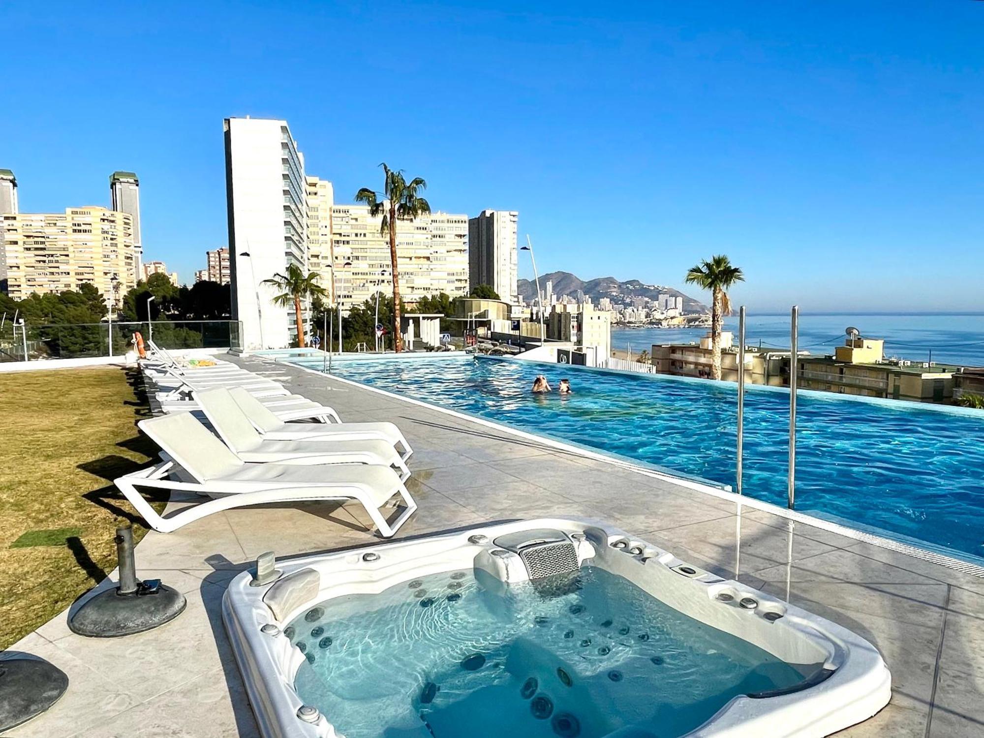 Luxury Apartment Sunset Cliffs ベニドルム エクステリア 写真